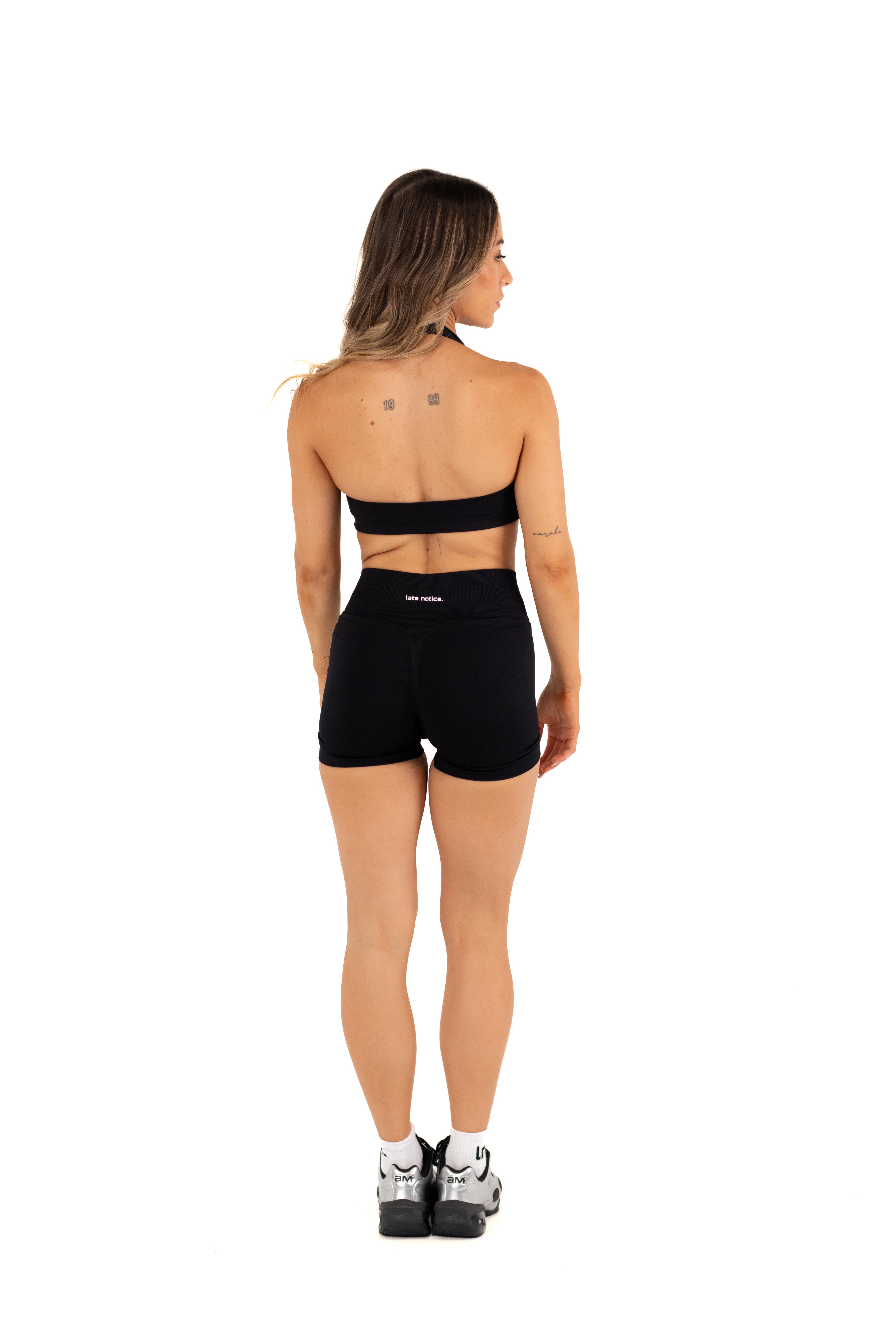 Black Out Scrunch Shorts