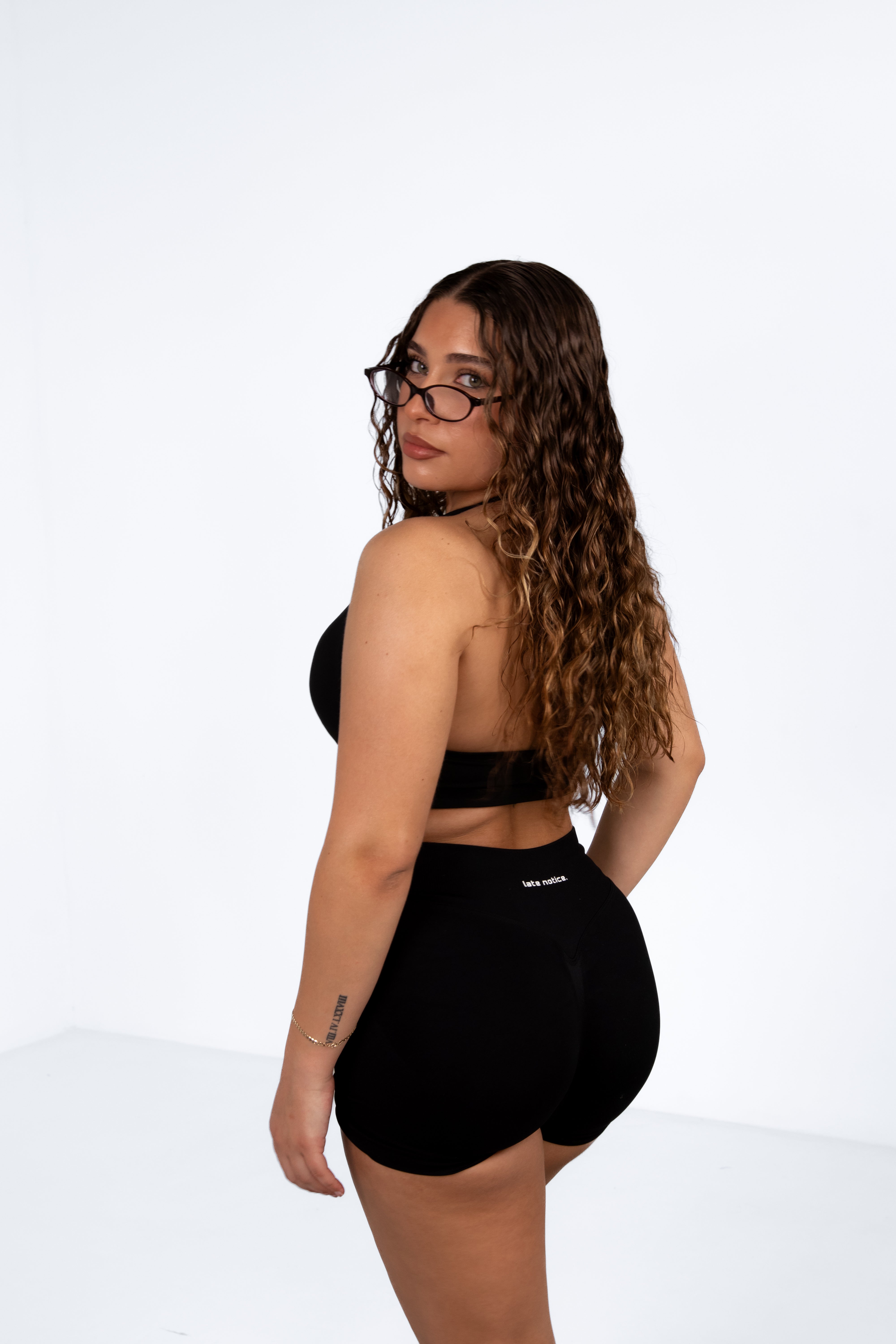 Black Out Scrunch Shorts