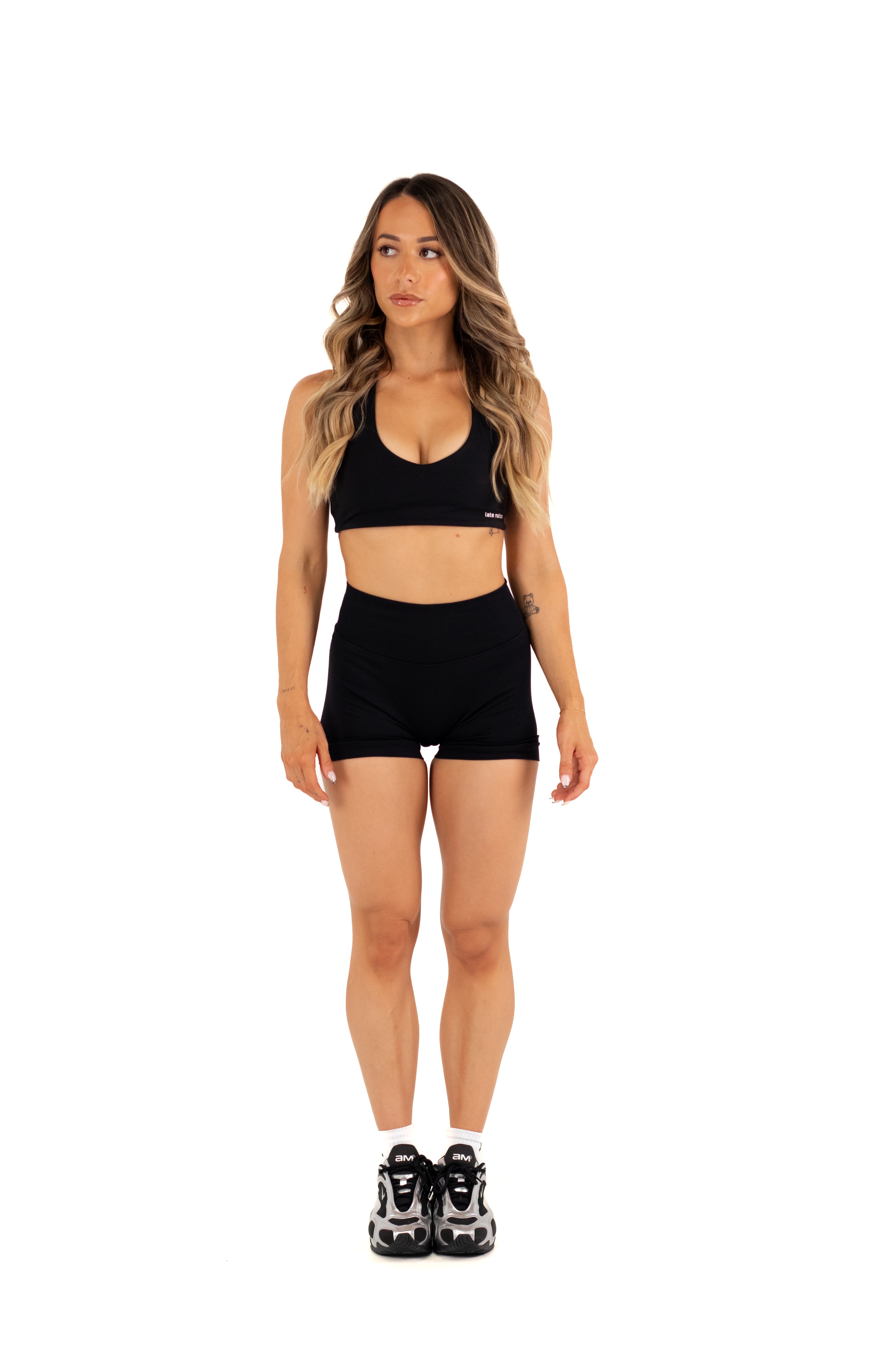 Black Out Scrunch Shorts